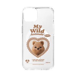 Toffee the Quokka MyHeart Clear Gelhard Case (for MagSafe)