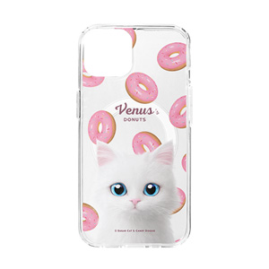 Venus’s Donuts Clear Gelhard Case (for MagSafe)
