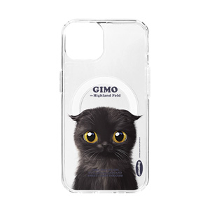 Gimo Retro Clear Gelhard Case (for MagSafe)