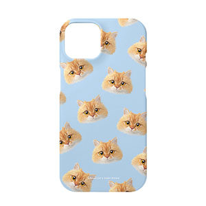 Hodu the Selkirk Rex Face Patterns Case