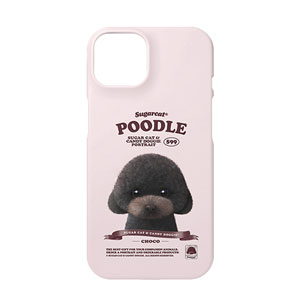 Choco the Black Poodle New Retro Case