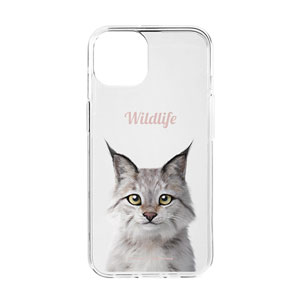 Wendy the Canada Lynx Simple Clear Jelly Case