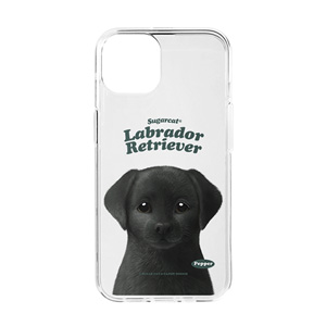 Pepper the Labrador Retriever Type Clear Jelly/Gelhard Case