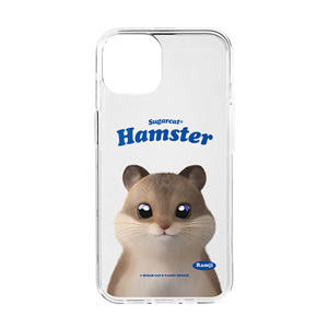 Ramji the Hamster Type Clear Jelly/Gelhard Case
