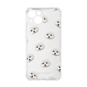 Dongle the Bichon Face Patterns Shockproof Jelly Case