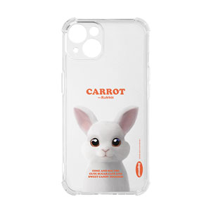 Carrot the Rabbit Retro Shockproof Jelly/Gelhard Case