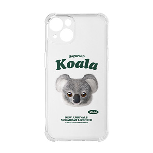 Coco the Koala TypeFace Shockproof Jelly/Gelhard Case