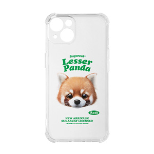 Radi the Lesser Panda TypeFace Shockproof Jelly/Gelhard Case