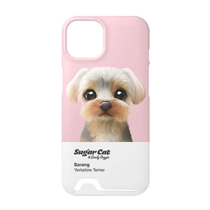 Sarang the Yorkshire Terrier Colorchip Under Card Hard Case