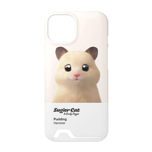 Pudding the Hamster Colorchip Under Card Hard Case