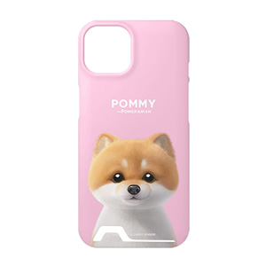 Pommy the Pomeranian Under Card Hard Case
