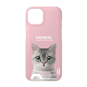 Cookie the American Shorthair Retro Under Card Hard Case