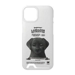 Pepper the Labrador Retriever New Retro Under Card Hard Case