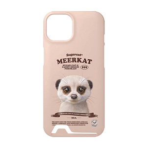 Mia the Meerkat New Retro Under Card Hard Case