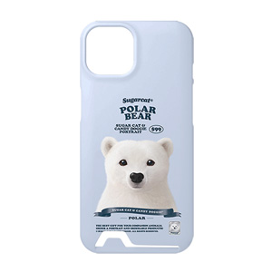 Polar the Polar Bear New Retro Under Card Hard Case