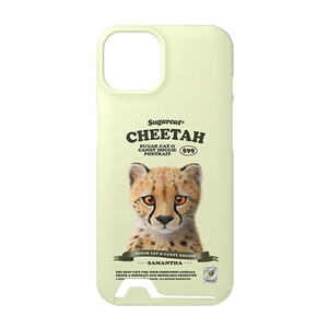 Samantha the Cheetah New Retro Under Card Hard Case