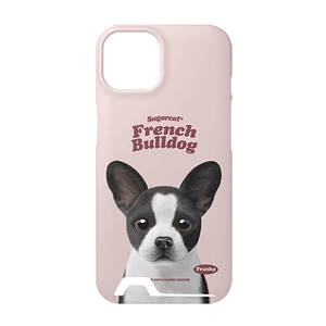 Franky the French Bulldog Type Under Card Hard Case