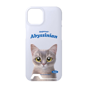 Leo the Abyssinian Blue Cat Type Under Card Hard Case