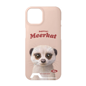 Mia the Meerkat Type Under Card Hard Case