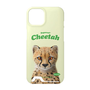 Samantha the Cheetah Type Under Card Hard Case