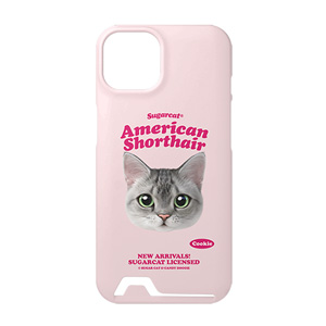 Cookie the American Shorthair TypeFace Under Card Hard Case