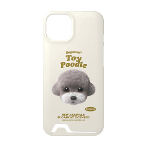 Earlgray the Poodle TypeFace Under Card Hard Case