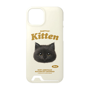 Reo the Kitten TypeFace Under Card Hard Case