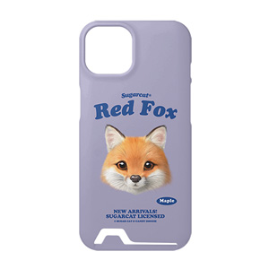 Maple the Red Fox TypeFace Under Card Hard Case