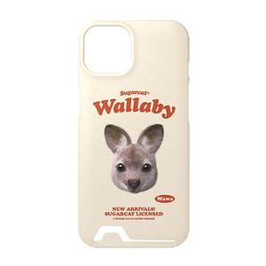 Wawa the Wallaby TypeFace Under Card Hard Case
