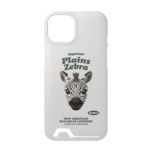 Zebra the Plains Zebra TypeFace Under Card Hard Case