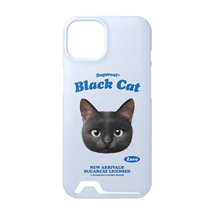 Zoro the Black Cat TypeFace Under Card Hard Case
