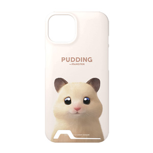 Pudding the Hamster Under Card Hard Case