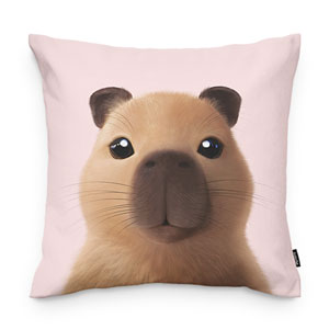 Capybara the Capy Throw Pillow