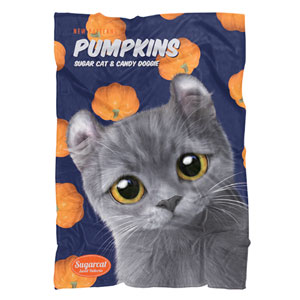 Seoktan’s Pumpkins New Patterns Fleece Blanket
