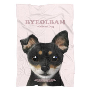 Byeolbam Retro Fleece Blanket