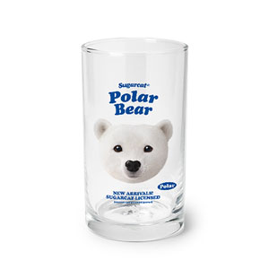 Polar the Polar Bear TypeFace Cool Glass