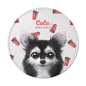 Cola’s Cocacola Leather Coaster