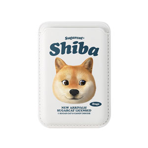 Doge the Shiba Inu TypeFace Magsafe Card Wallet