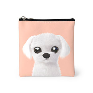 Kkoong the Maltese Mini Pouch