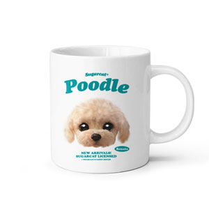 Renata the Poodle TypeFace Mug