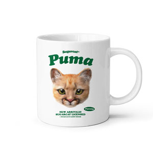 Porong the Puma TypeFace Mug