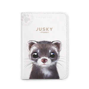 Jusky the Ferret Passport Case
