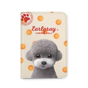 Earlgray the Poodle&#039;s Cheese Ball Passport Case