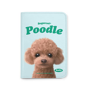 Ruffy the Poodle Type Passport Case