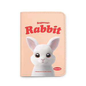 Carrot the Rabbit Type Passport Case
