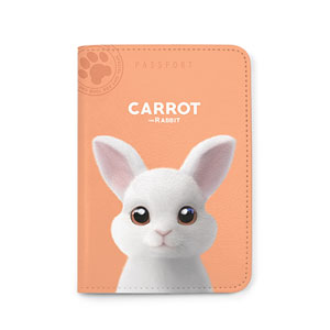 Carrot the Rabbit Passport Case