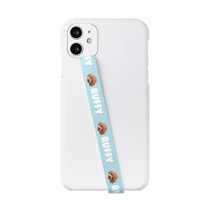 Ruffy the Poodle Face Phone Strap