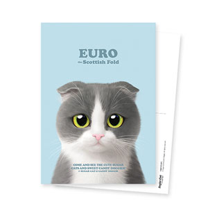 Euro Retro Postcard