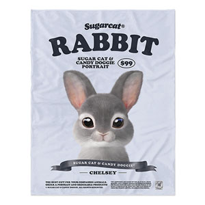 Chelsey the Rabbit New Retro Soft Blanket
