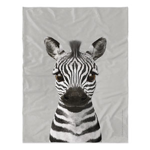 Zebra the Plains Zebra Soft Blanket